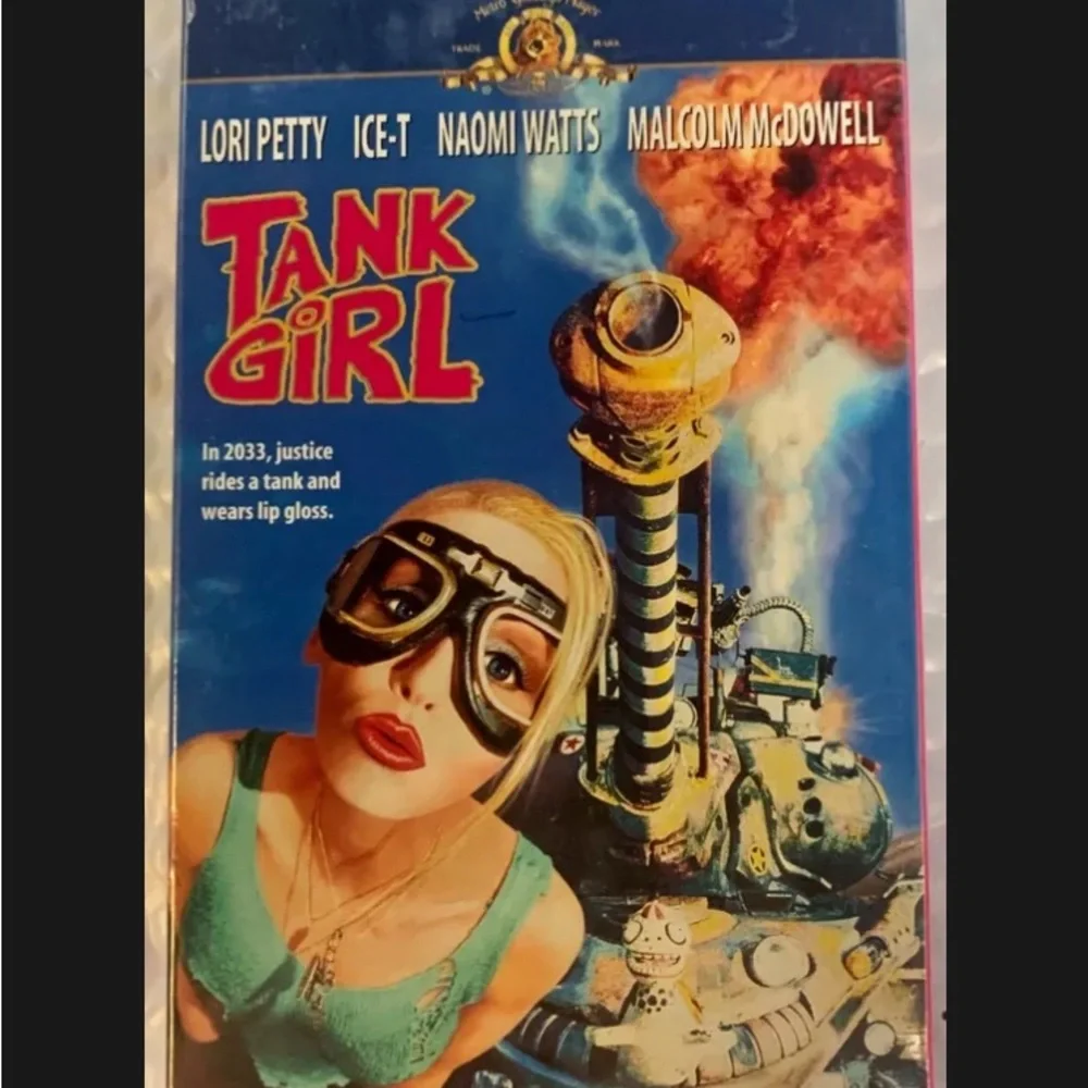 Tank Girl (VHS, 1995) Factory Sealed- Lori Petty, Ice-T SciFi , RARE NEW